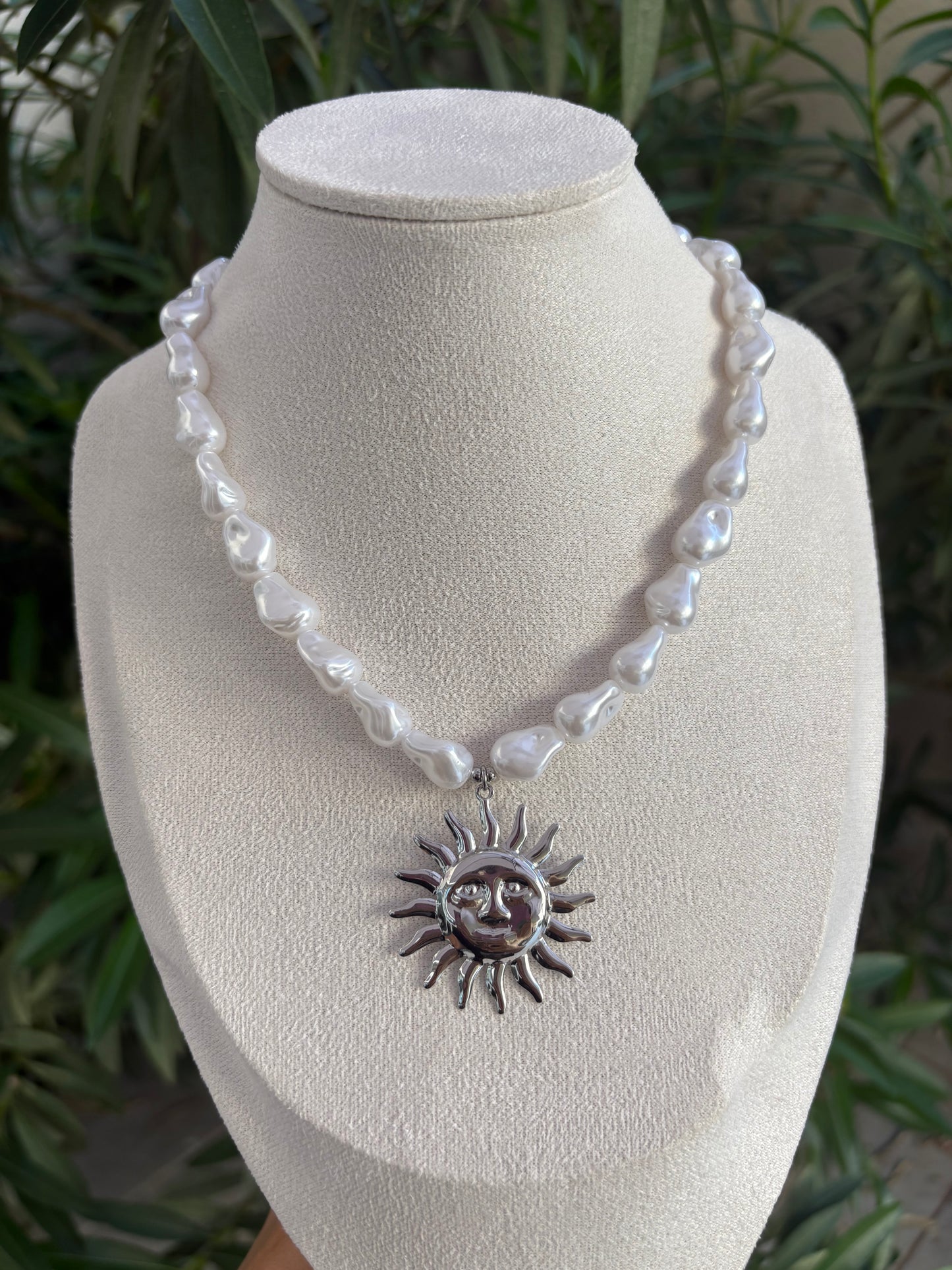 Collana Il Sole Argento