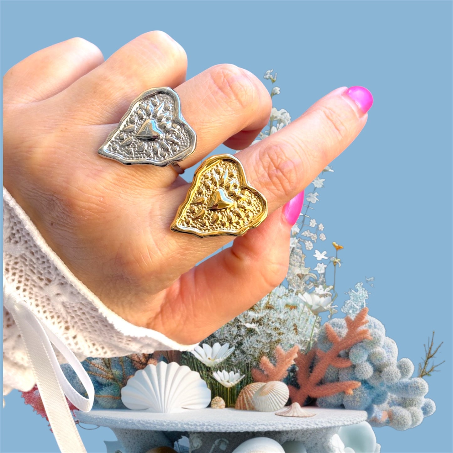 Anello Cuore Grande
