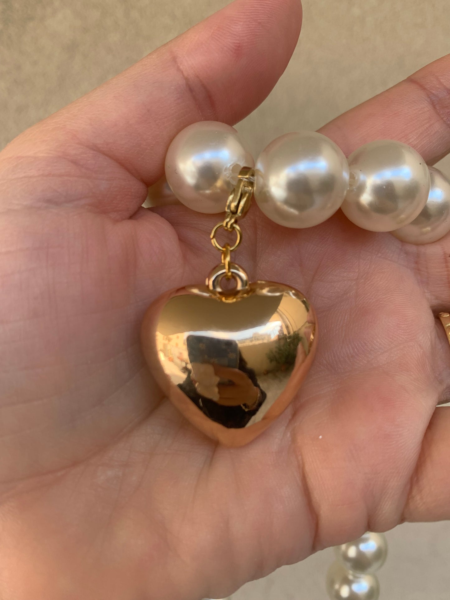 Collana Cuore Rosa