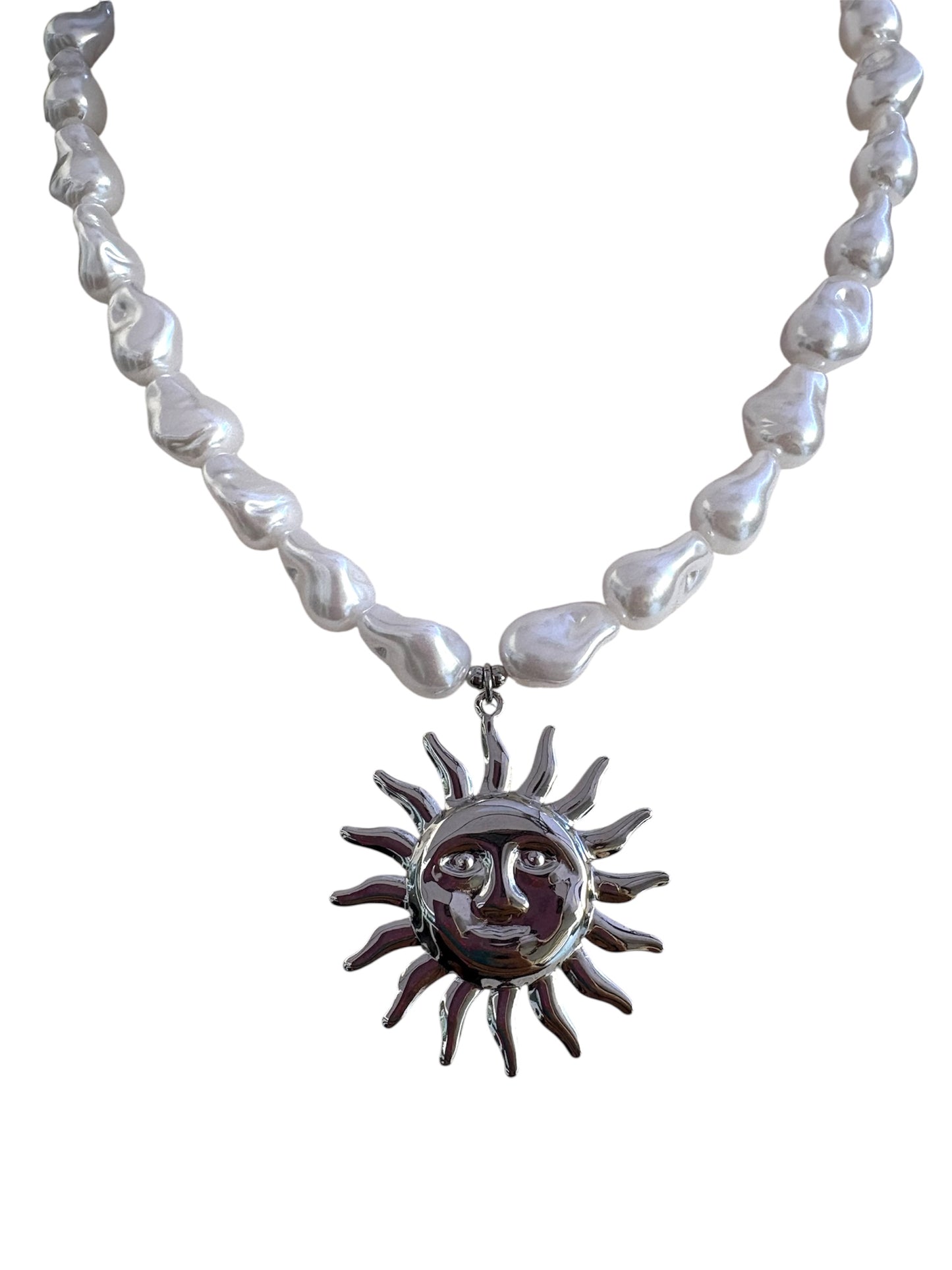 Collana Il Sole Argento
