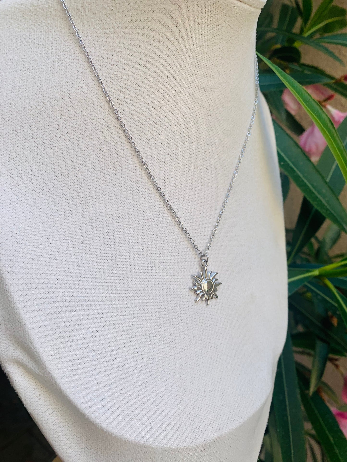 Collana Sole Mio Silver