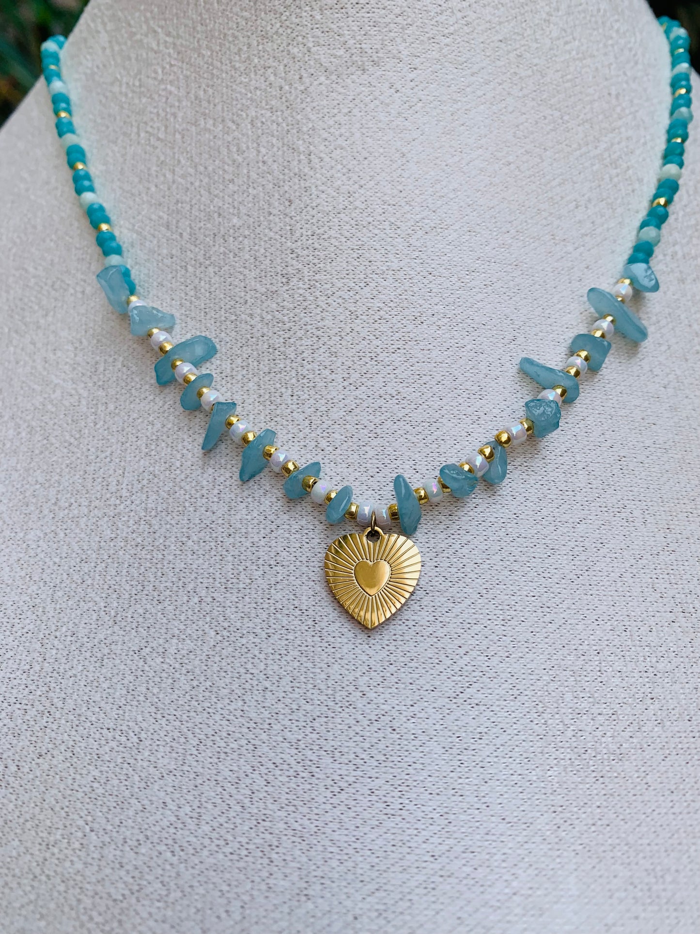 Collana Pietra Multicolore