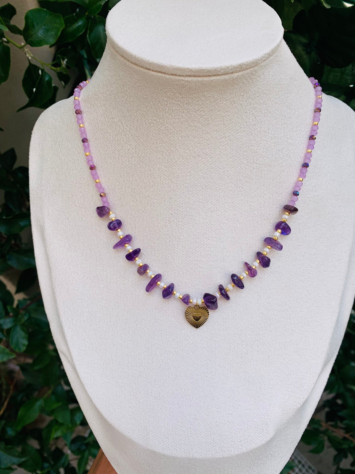Collana Pietra Multicolore