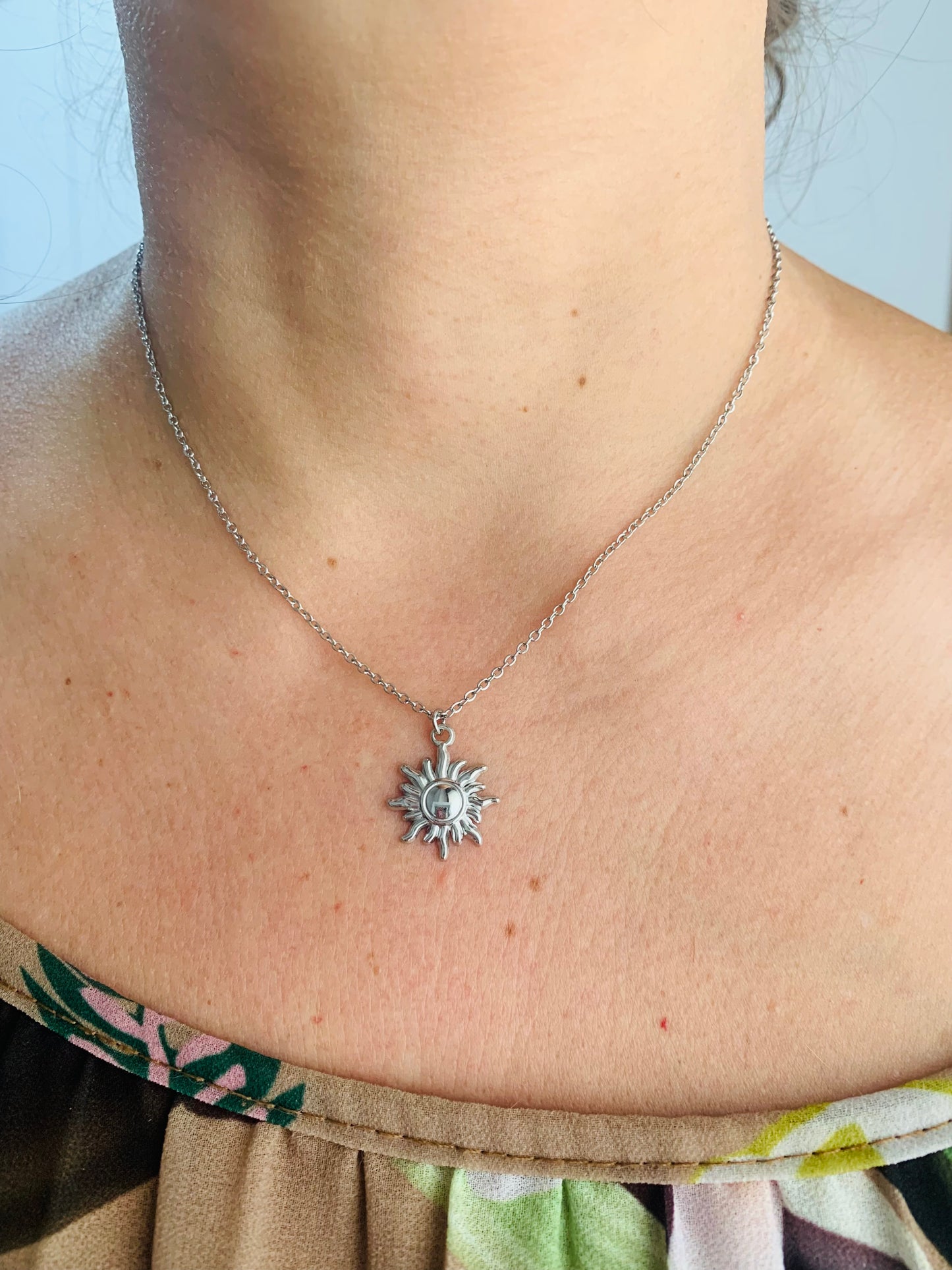 Collana Sole Mio Silver