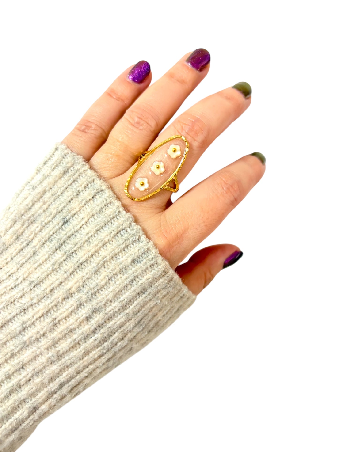 Anello 3 Fiori