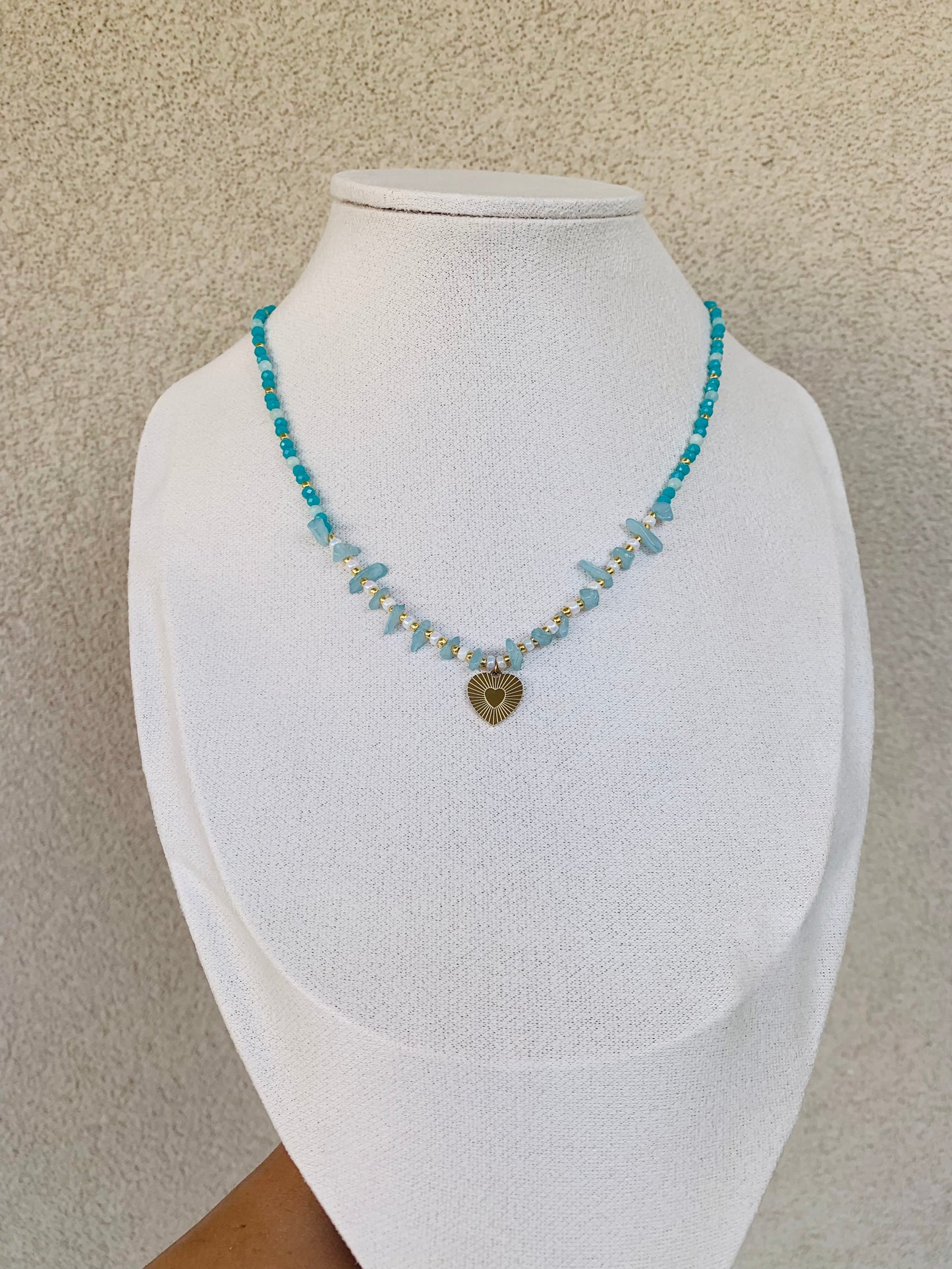 Collana Pietra Multicolore