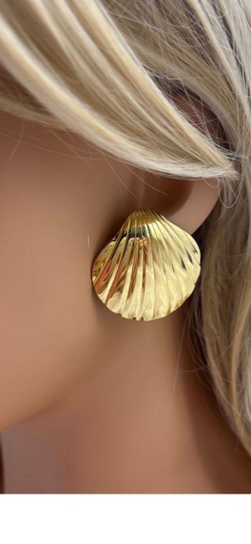 Orecchini Conchiglia Gold