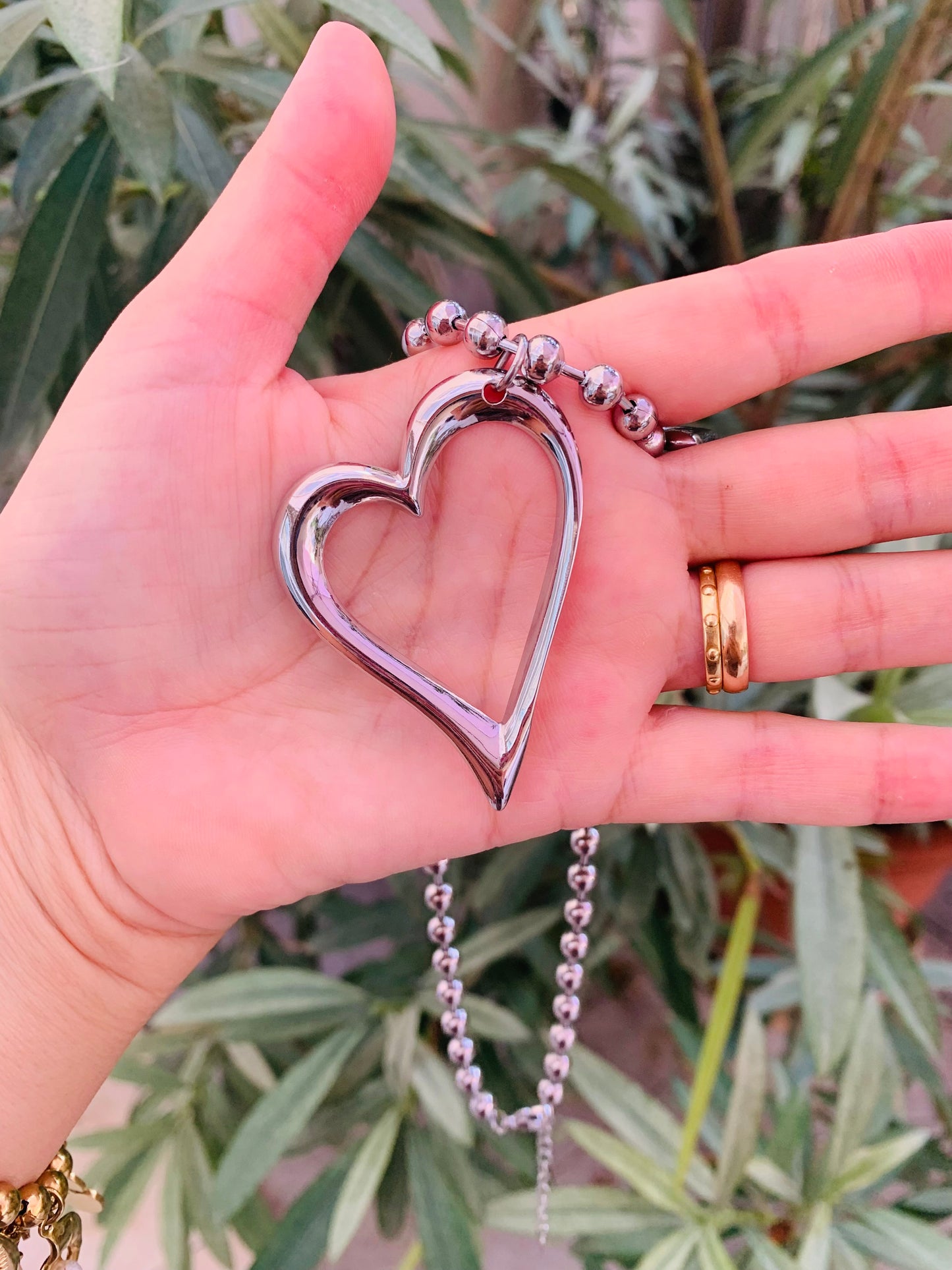 Collana Due Cuori