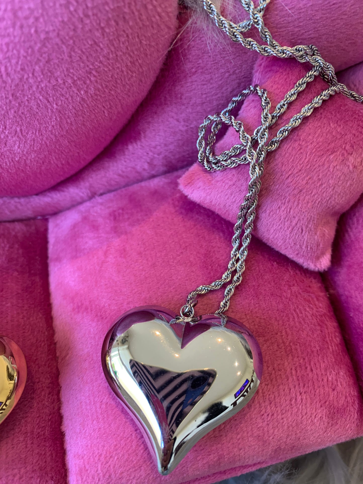 Collana Cuore Bombato