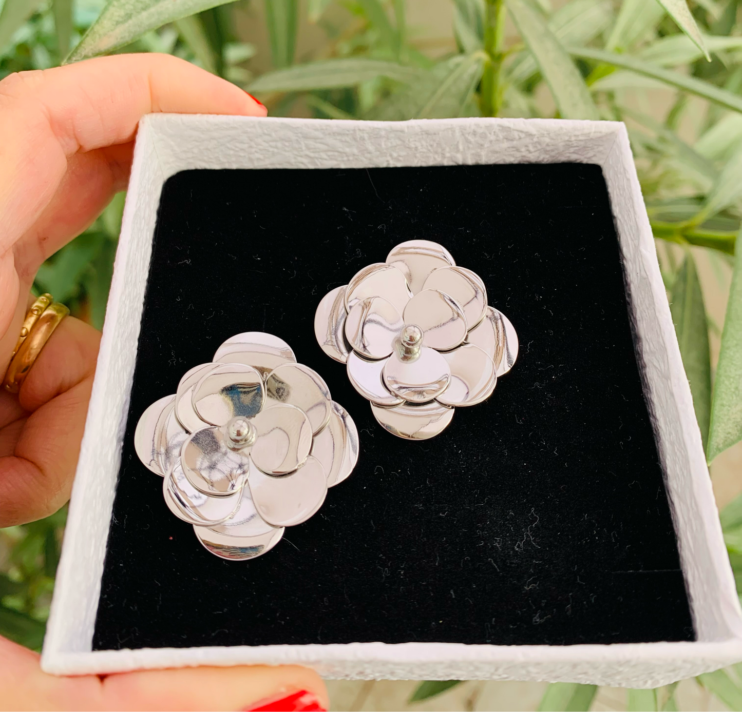 Orecchini Ninfa 3D