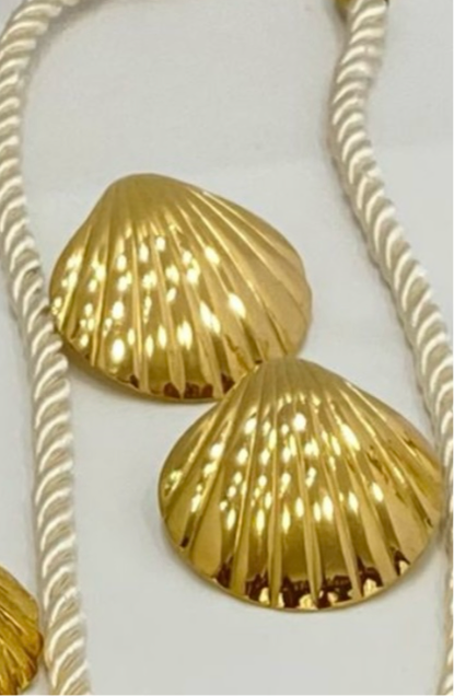 Orecchini Conchiglia Gold