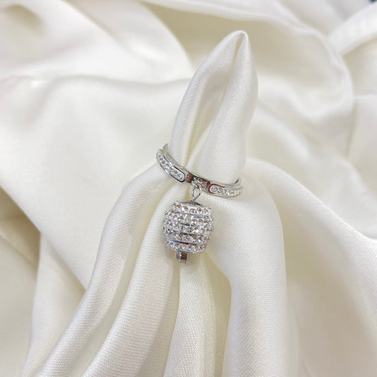 Anello Campanella Strass