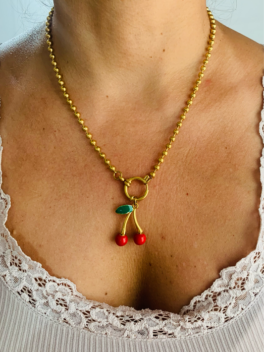 Collana Ciliegia