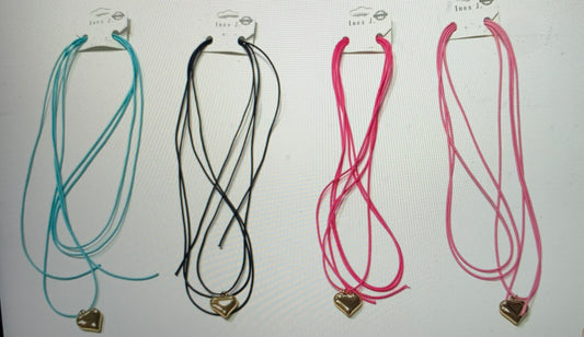 Choker Cuore Bombato gold