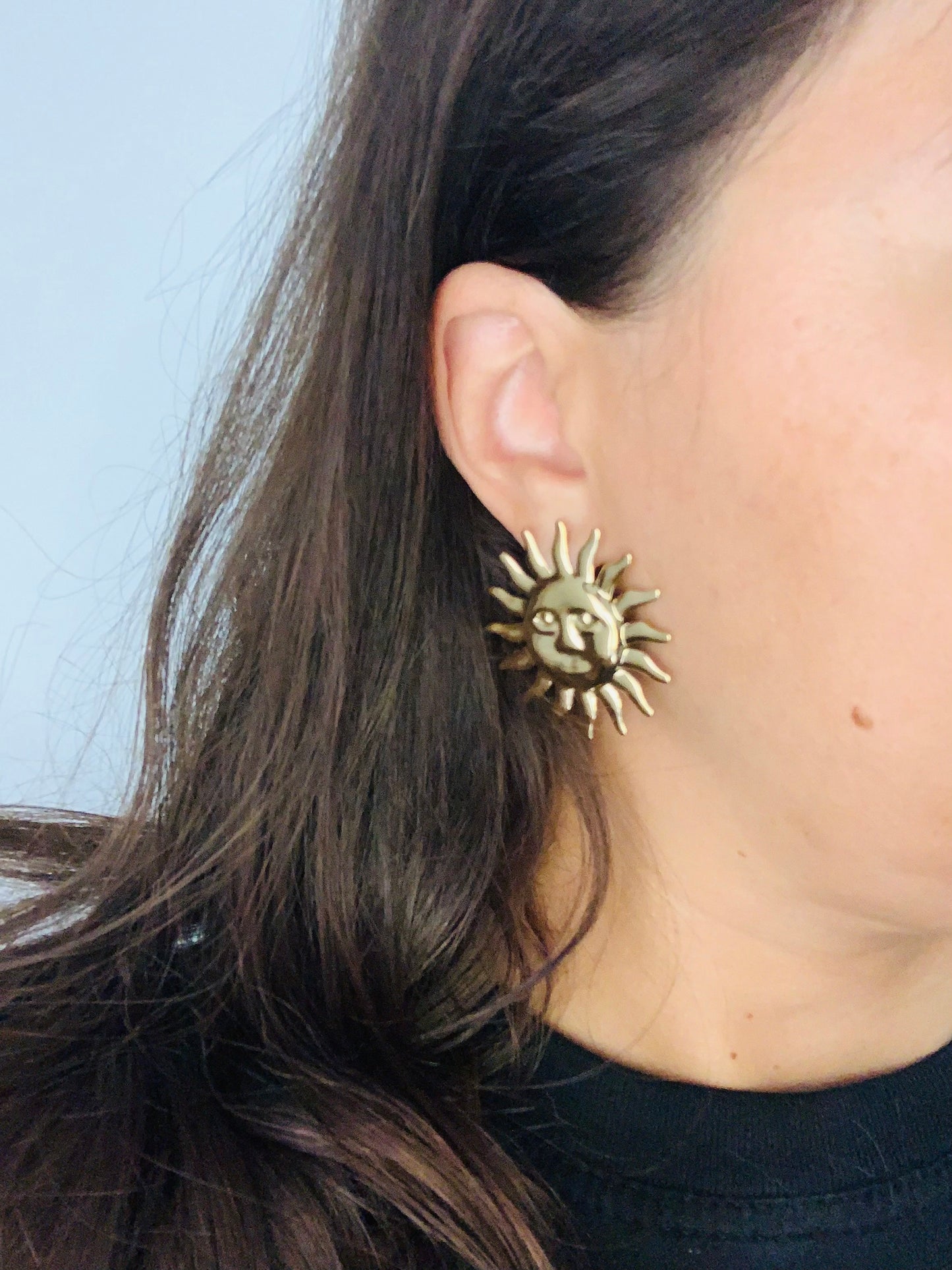 Orecchini Sole Giallo