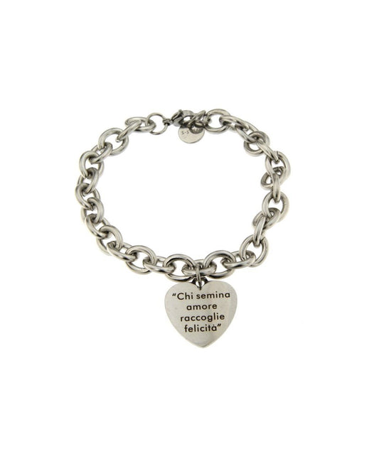 Bracciale frase incisa “Chi semina amore raccoglie felicità “
