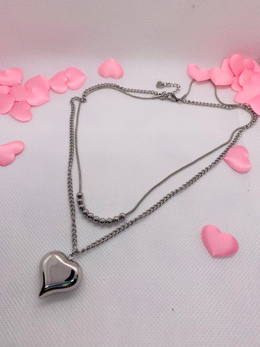 Collana Cuore Silver