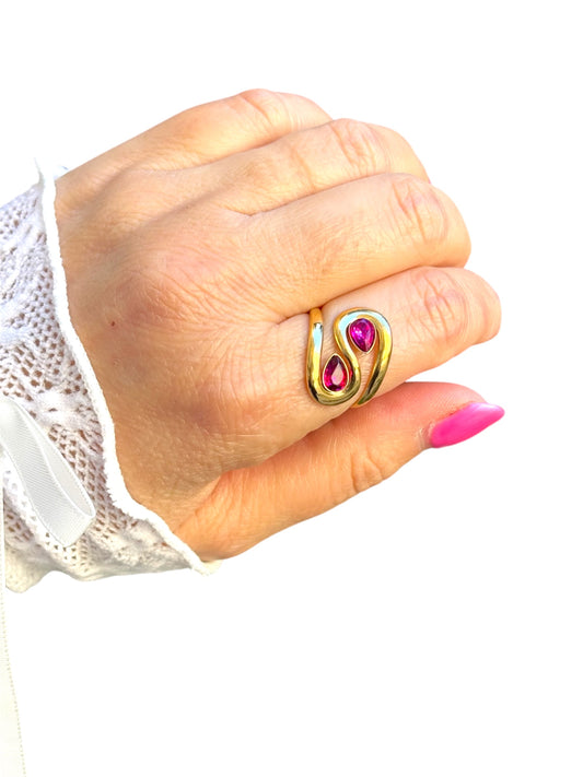 Anello Goccia