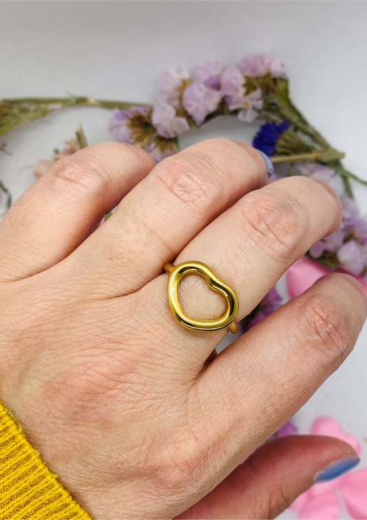 Anello Cuore Gold
