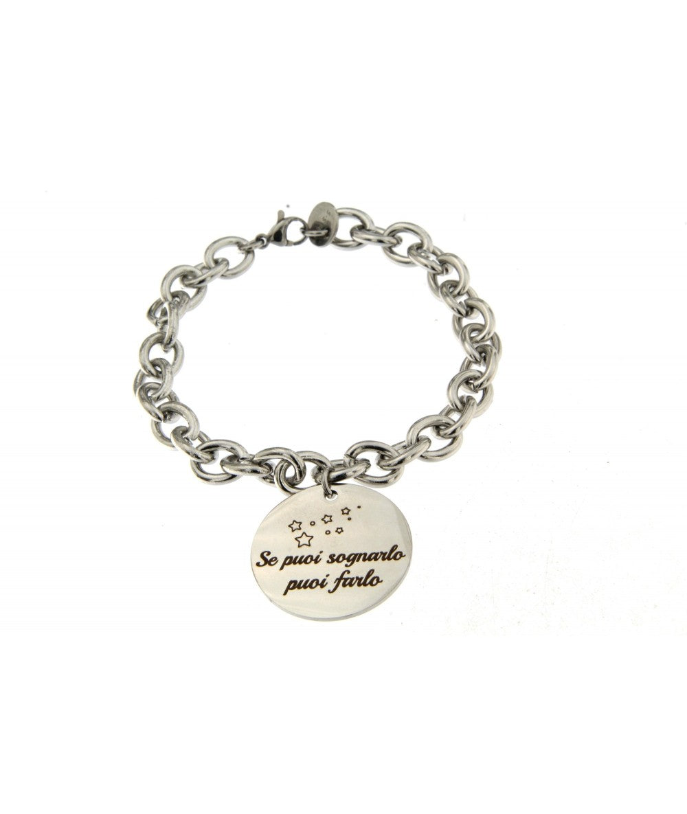 Bracciale con scritta “Se puoi sognarlo puoi farlo”