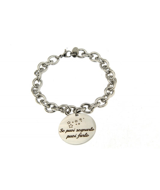 Bracciale con scritta “Se puoi sognarlo puoi farlo”
